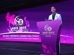 Stephanie Bovis Emcee Host Singapore Asean Business Investment Summit